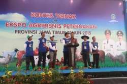 PEMENANG KONTES TERNAK  DAN EKSPO AGRIBISNIS  PETERNAKAN JAWA TIMUR TAHUN 2015