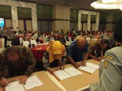 TANDA TANGAN PERJANJIAN KINERJA (PK) ANTARA KEMENTRIAN PUSAT DAN OPD PROVINSI DAN UPT LINGKUP DITJEN PPKH