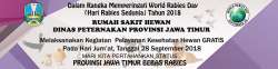 MEMPERINGATI HARI RABIES SEDUNIA/WORLD RABIES DAY 2018