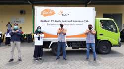 disnak dan PT. Japfa memberikan makanan berprotein hewani