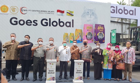 Pelepasan Ekspor Perdana Petfood ke Brunei Darussalam