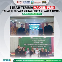 serah terima vaksin tahap III