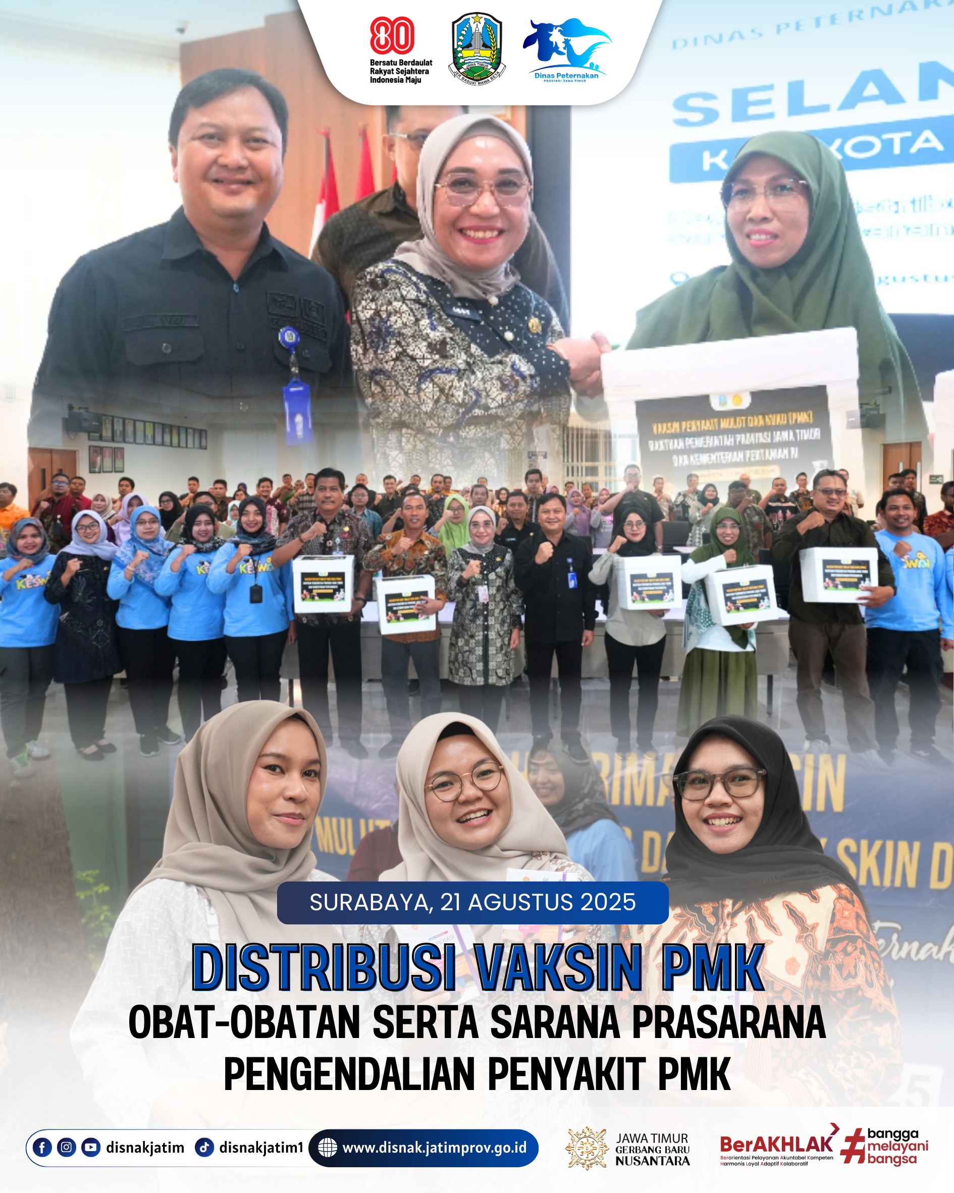 Distribusi Vaksin PMK