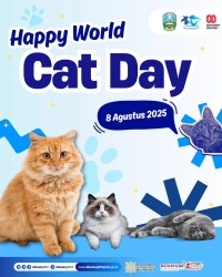 Happy International Cat Day! Selamat merayakan hari anabul sedunia