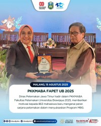 Motivasi Kadisnak pada PKKMABA FAPET UB 2025