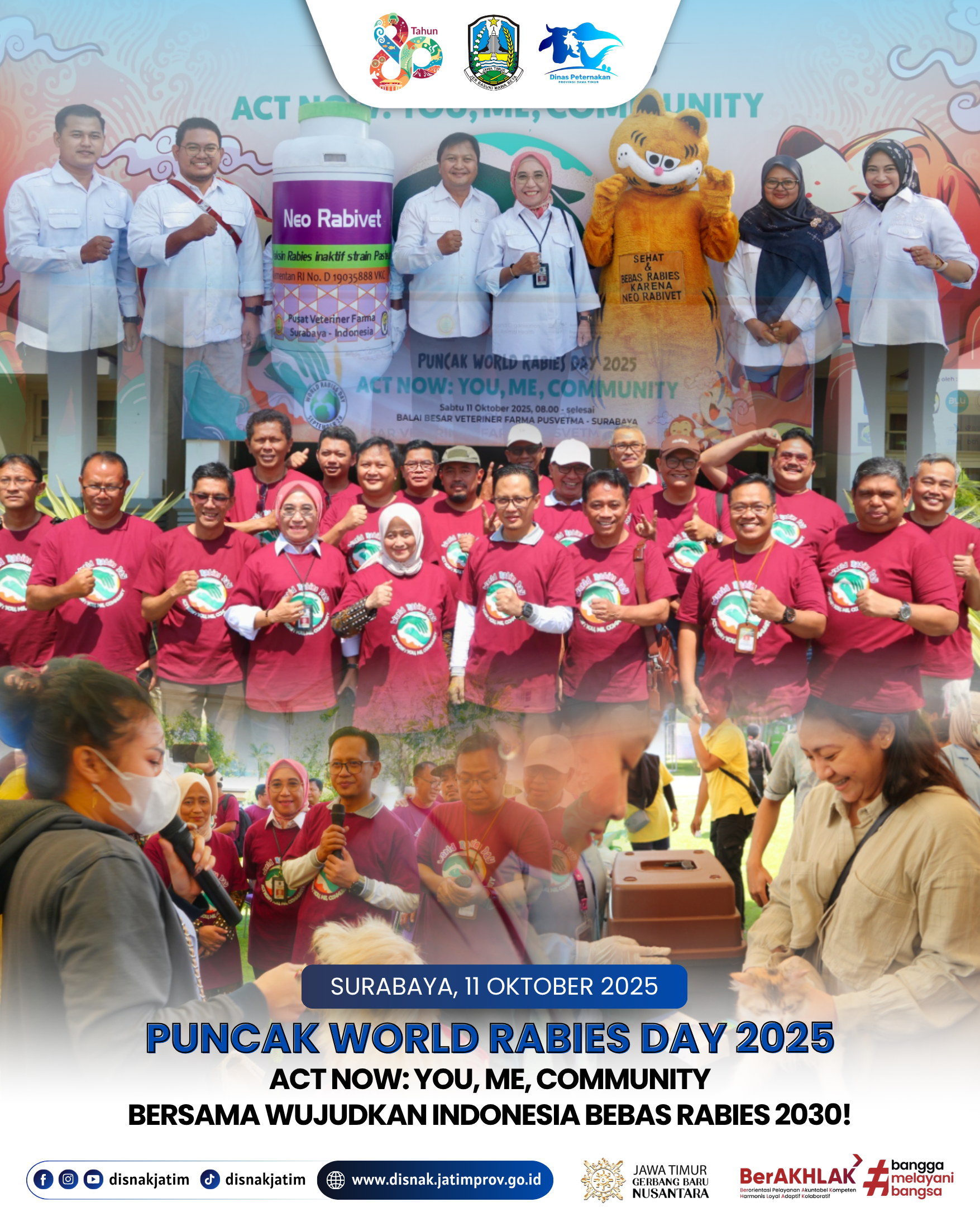 Puncak Peringatan World Rabies Day 2025