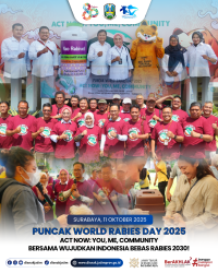 Puncak Peringatan World Rabies Day 2025