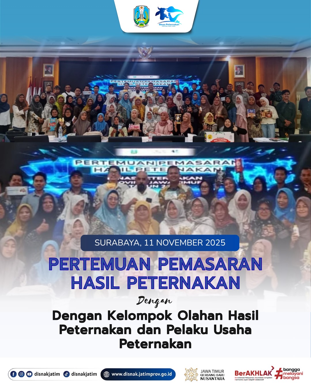 Pertemuan Pemasaran Hasil Peternakan Tahun 2025: Wujud Penguatan Branding dan Inovasi Teknologi