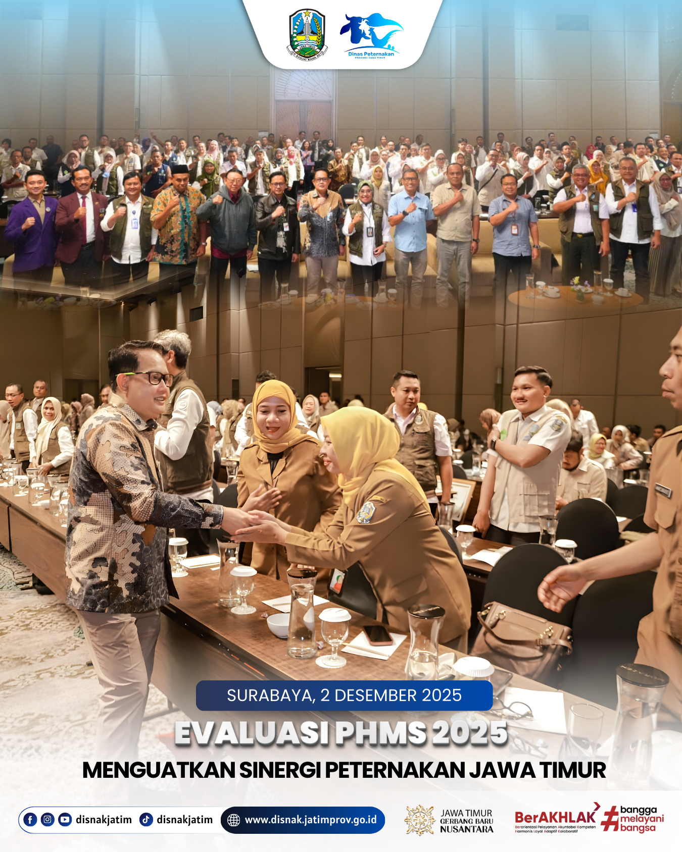 Rapat Evaluasi Akhir Pengendalian Penyakit Hewan Menular Strategis (PHMS)