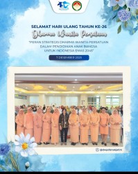 Selamat Ulang Tahun Dharwa Wanita Persatuan ke-26
