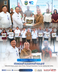 Distribusi Vaksin PMK Tahap II