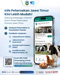 WhatsApp Channel Resmi Dinas Peternakan Provinsi Jawa Timur